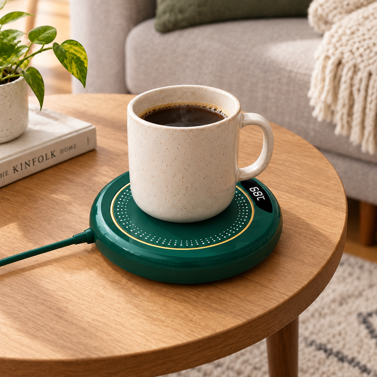 Green Mug Warmer